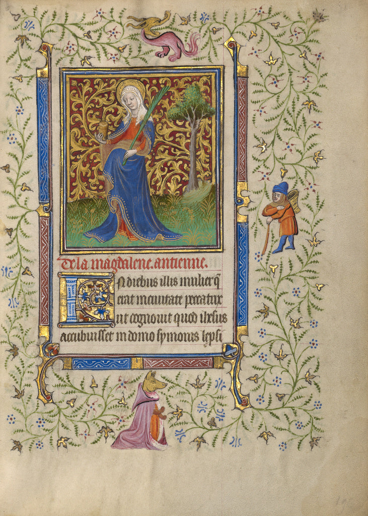 Egerton MasterFollower of the:Mary Magdalene, Poster Print Wall Art