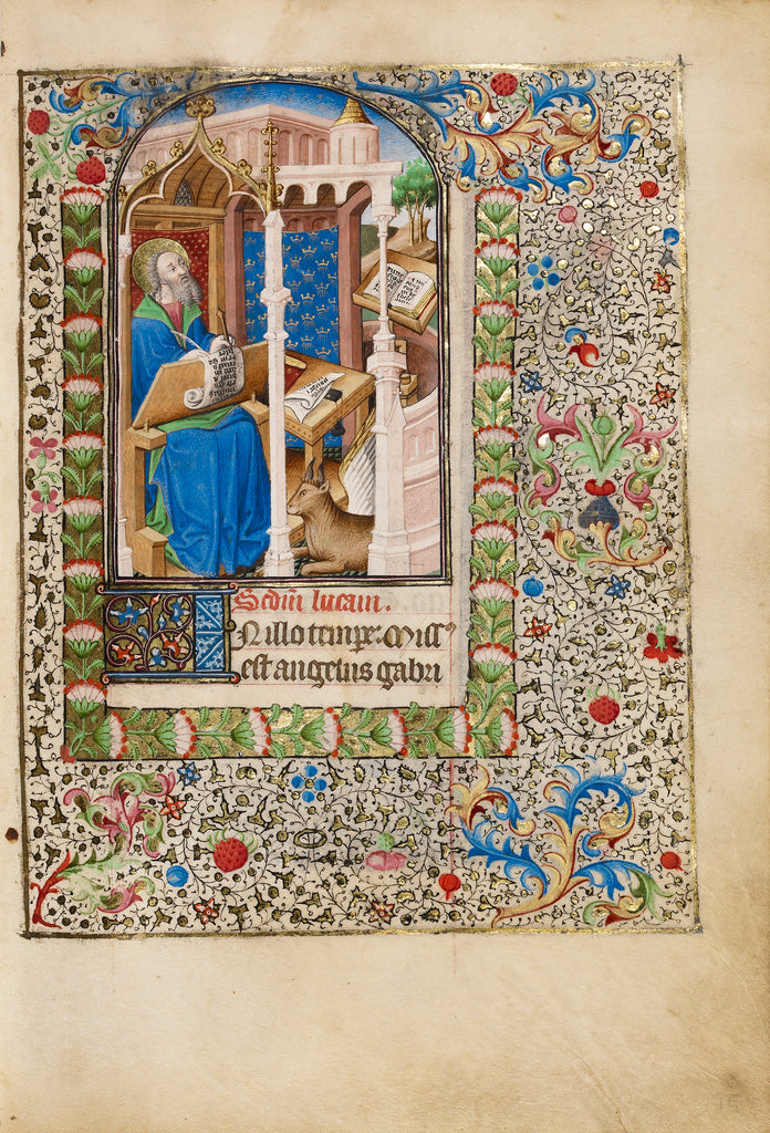 Bedford MasterWorkshop of the:Saint Luke, Poster Print Wall Art