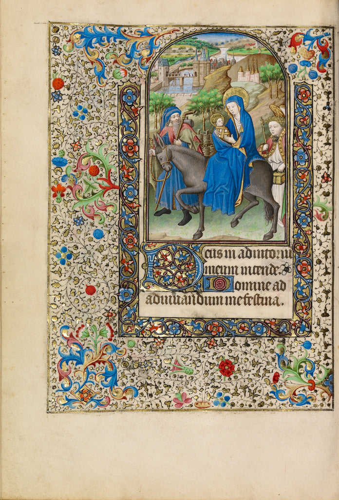 Bedford MasterWorkshop of the:The Flight into Egypt, Poster Print Wall Art