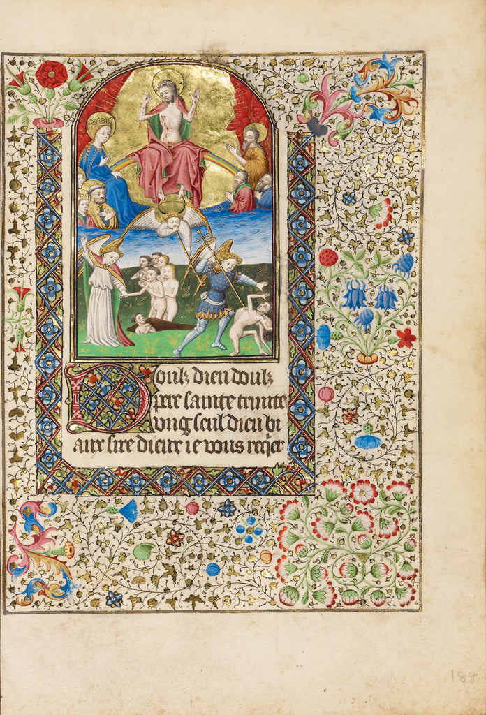 Bedford MasterWorkshop of the:The Last Judgment, Poster Print Wall Art