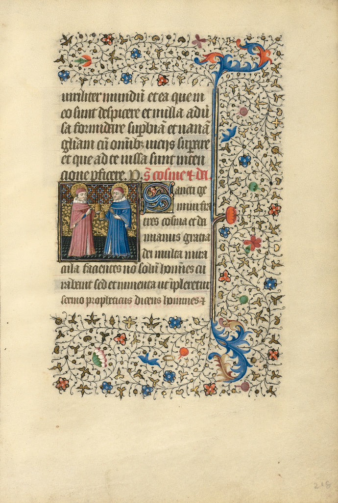 Bedford MasterWorkshop of the:Saints Cosmas and Damian, Poster Print Wall Art