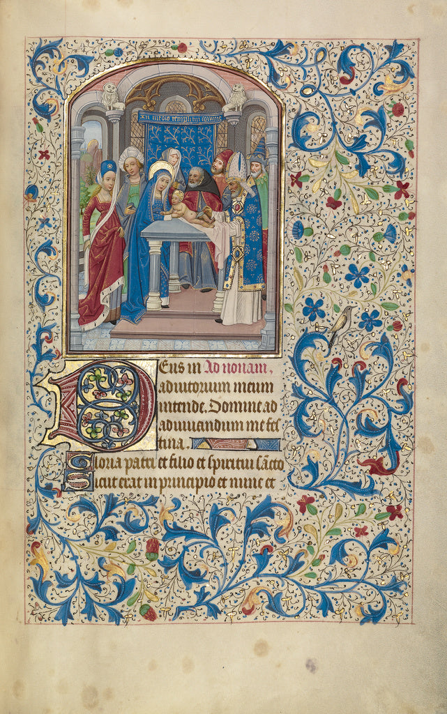 Willem Vrelant:The Circumcision, Poster Print Wall Art