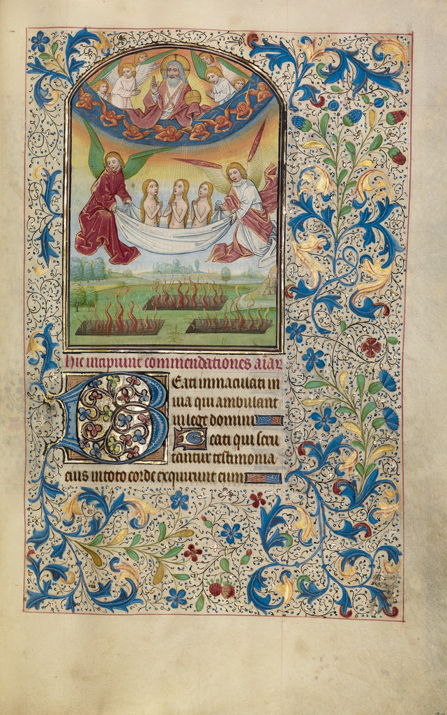 Willem Vrelant:The Last Judgment, Poster Print Wall Art