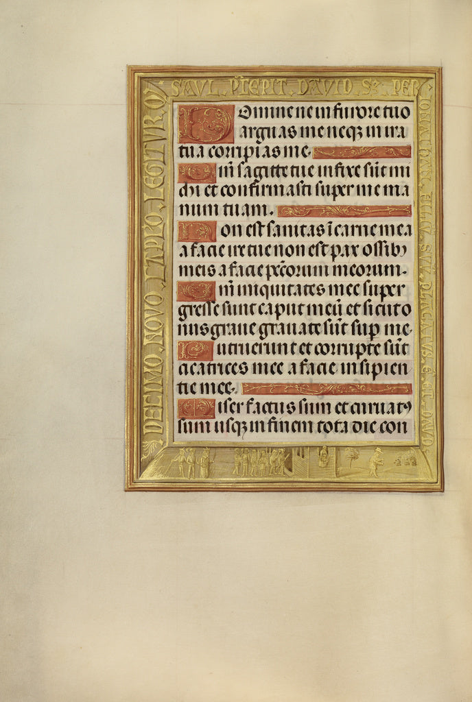Unknown:Saul Ordering David's Death, Poster Print Wall Art