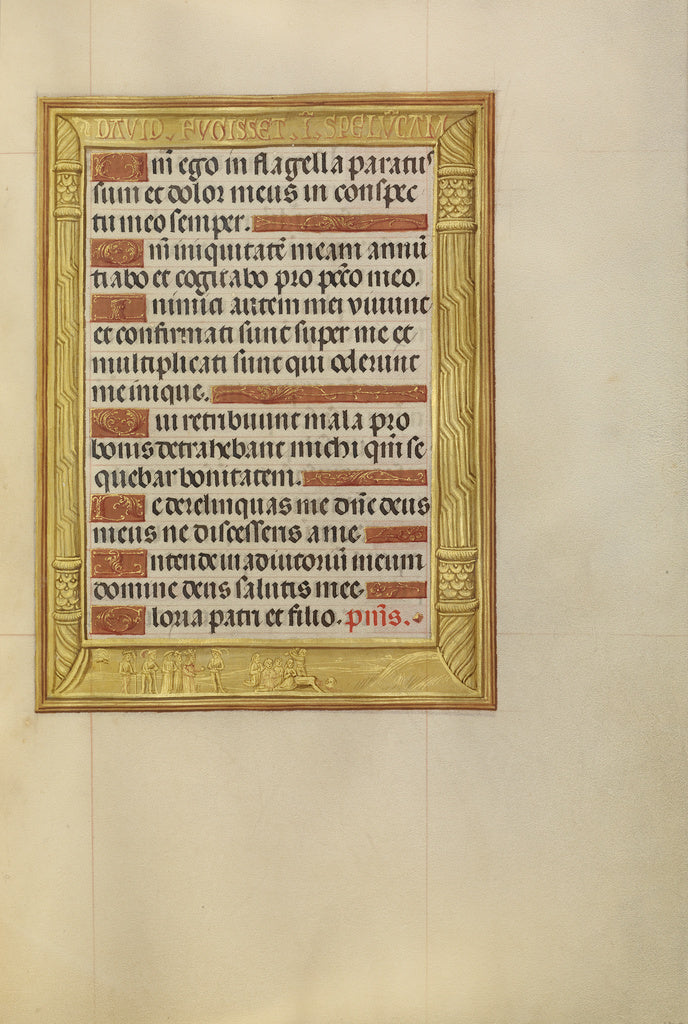 Unknown:Saul Ordering Achimelech, Poster Print Wall Art