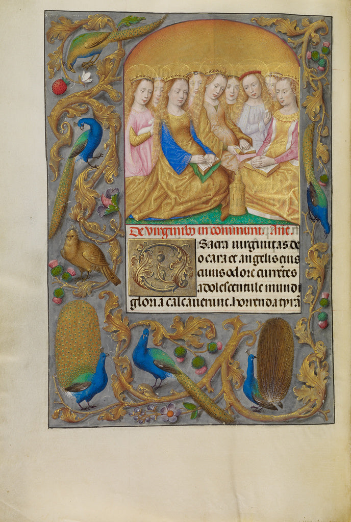 Master of the First Prayer Book of MaximilianWorkshop of:Vir, Poster Print Wall Art