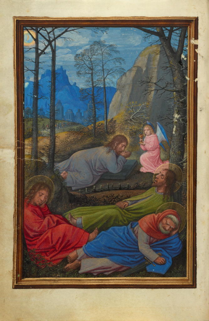 Simon Bening:The Agony in the Garden, Poster Print Wall Art