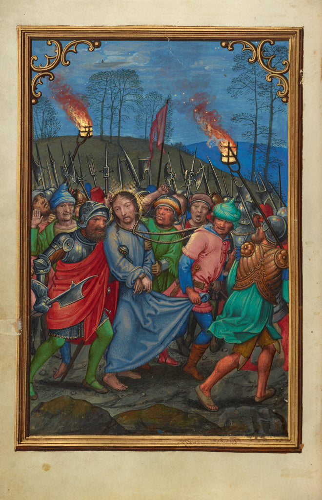 Simon Bening:The Arrest of Christ, Poster Print Wall Art