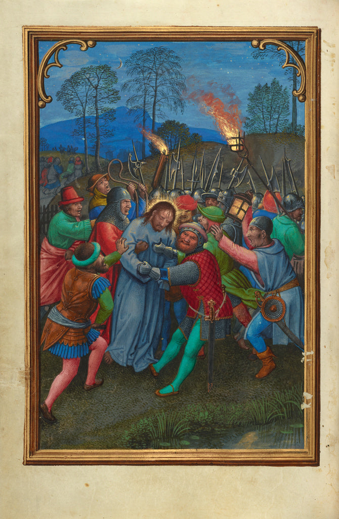 Simon Bening:The Flight of the Apostles, Poster Print Wall Art
