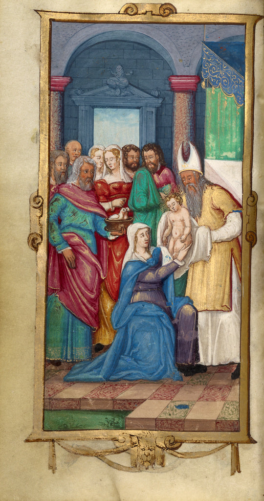Unknown:The Presentation in the Temple, Poster Print Wall Art