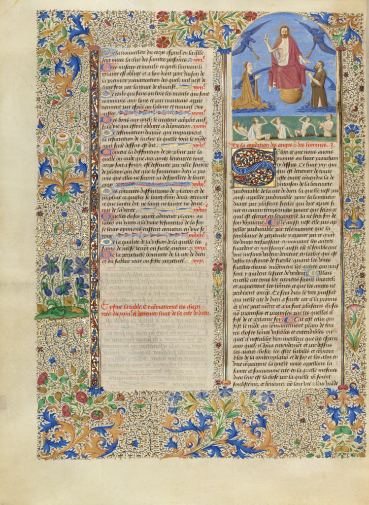 Master of the Oxford HoursSecond:The Last Judgment, Poster Print Wall Art