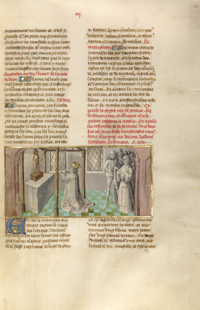 Unknown:Simonides Consulting the Oracle of Apollo, Poster Print Wall Art