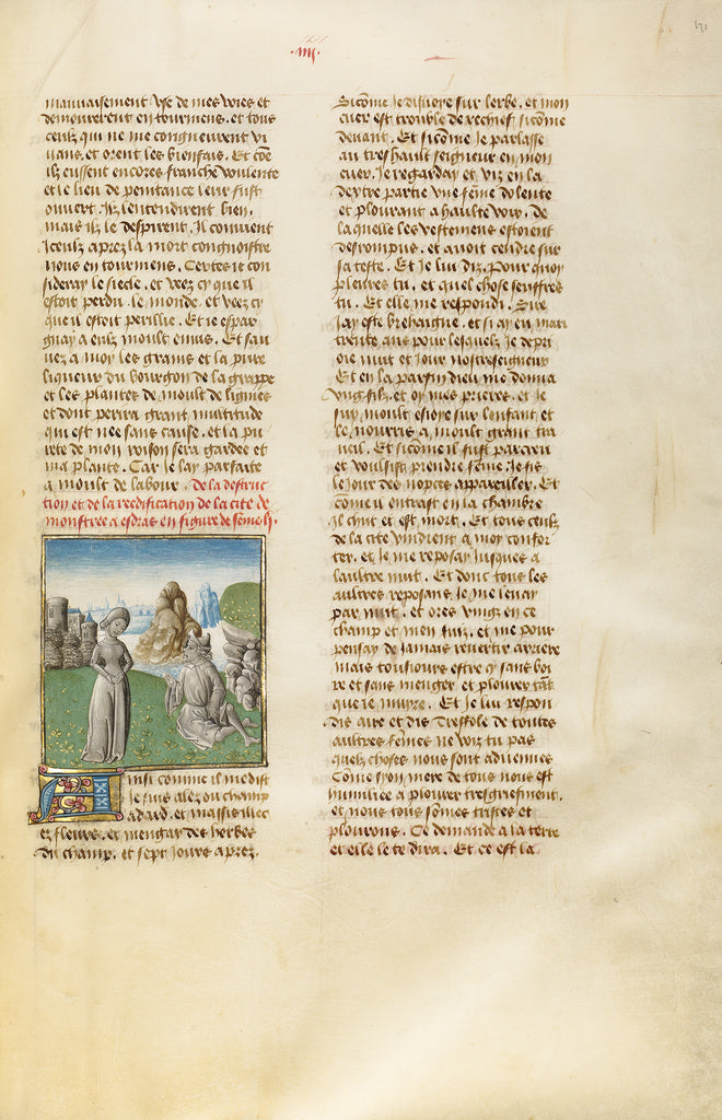 Unknown:The Vision of Esdras, Poster Print Wall Art
