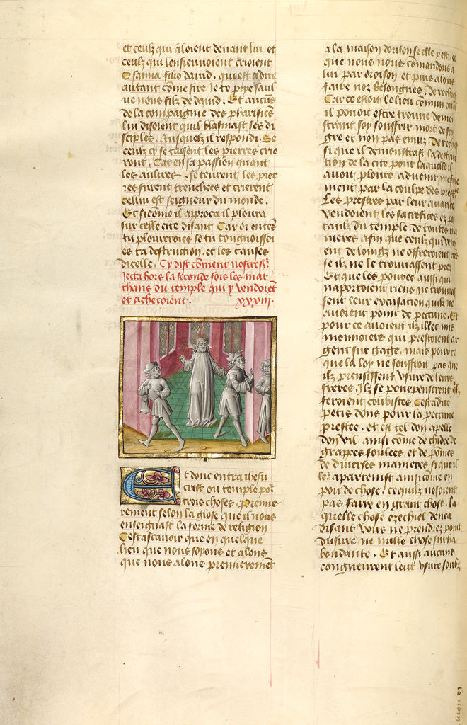 Unknown:The Cleansing of the Temple, Poster Print Wall Art