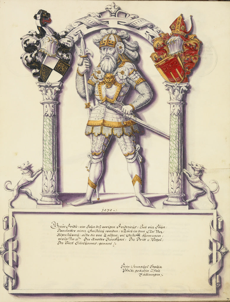 Jörg Ziegler:Fridle Hohenzollern,16x12"(A3)Poster