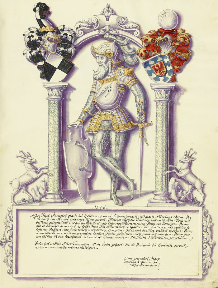 Jörg Ziegler:Friedrich IV Hohenzollern,16x12