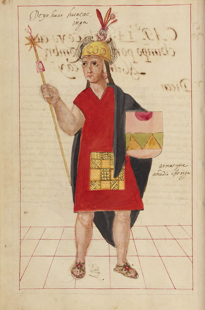 Unknown:Yahuar Huacac, Poster Print Wall Art