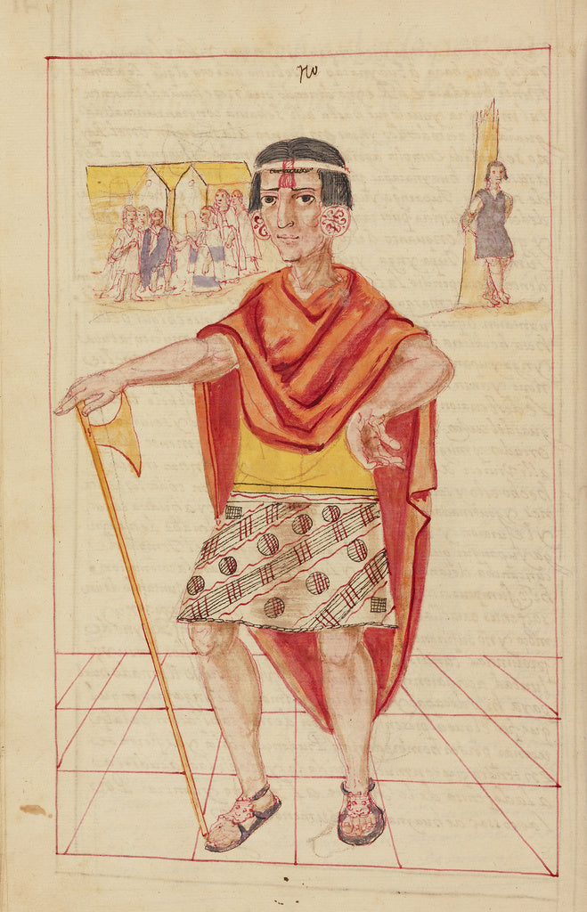 Unknown:Huayna Capac, Poster Print Wall Art