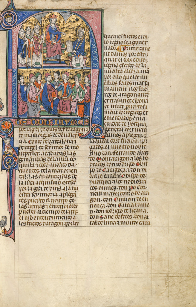 Michael Lupi de ÇandiuUnknown:Initial N: Vidal de Canellas , Poster Print Wall Art