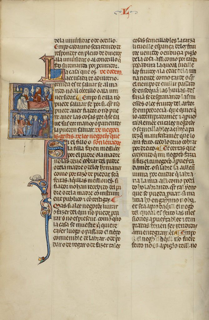 Michael Lupi de ÇandiuUnknown:Initial S: Children and an Al, Poster Print Wall Art