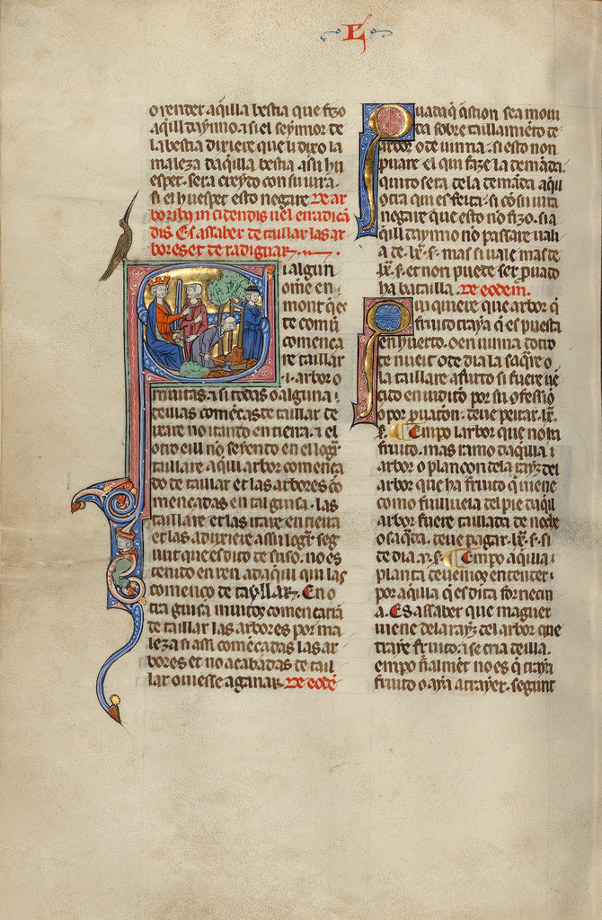 Michael Lupi de ÇandiuUnknown:Initial S: A King and a Man P, Poster Print Wall Art