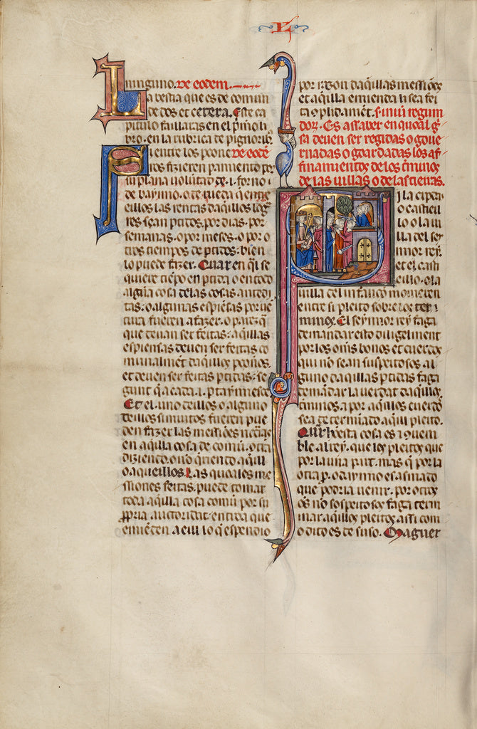 Michael Lupi de ÇandiuUnknown:Initial S: Two Men before a K, Poster Print Wall Art