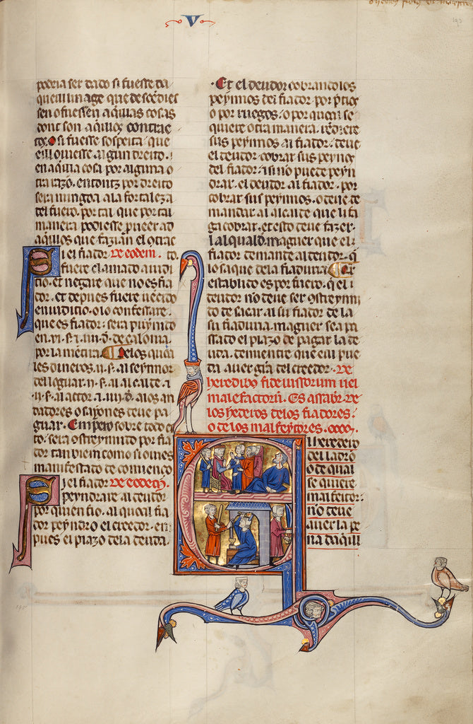 Michael Lupi de ÇandiuUnknown:Initial E: Three Men Led befo, Poster Print Wall Art