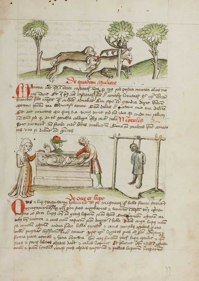Unknown:A Dog Hunting a Stag; A Man Killed by Hanging and A ,16x12
