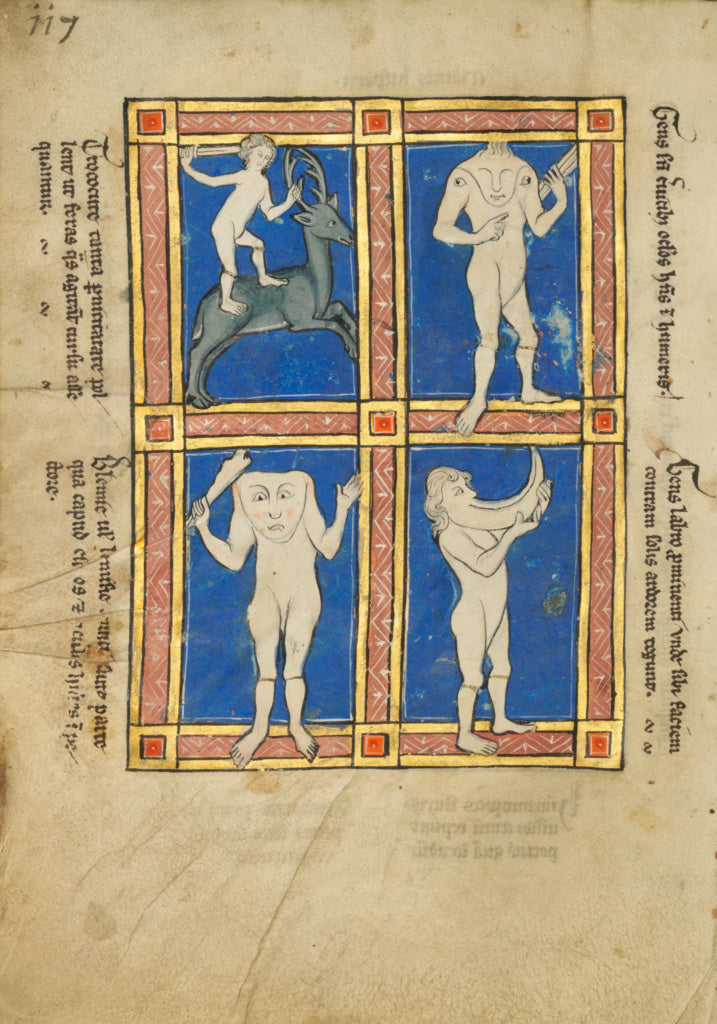 Hugo of FouilloyUnknown:De Natura Avium; De Pastoribus et Ov, Poster Print Wall Art