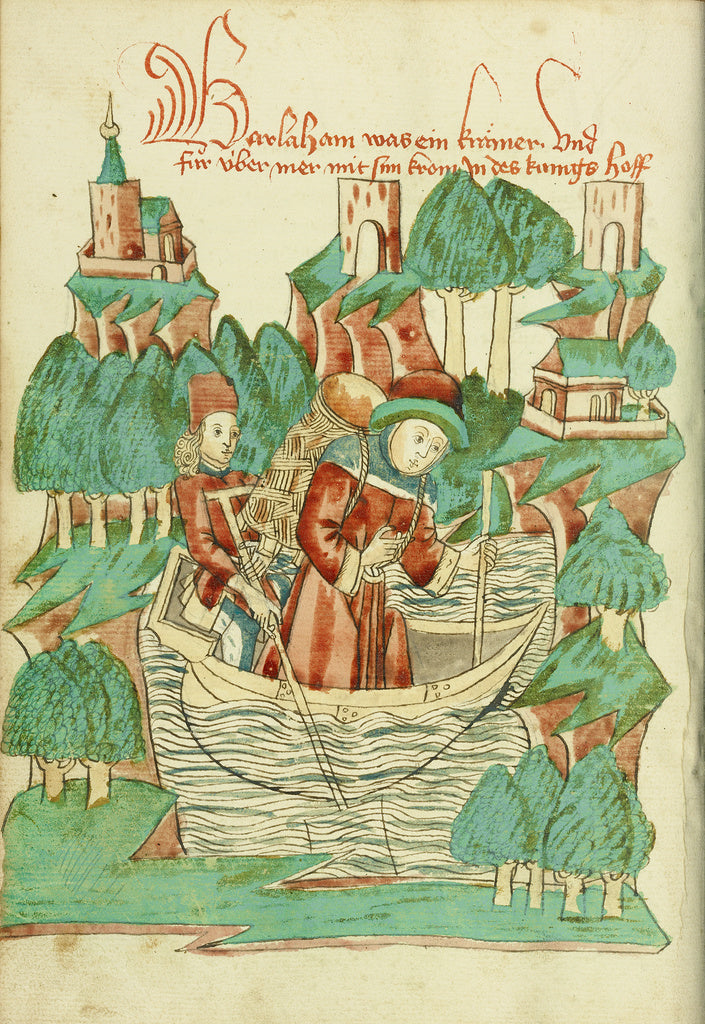 Hans SchillingFollower of:Barlaam, Carrying a Shoulder Pack,, Poster Print Wall Art