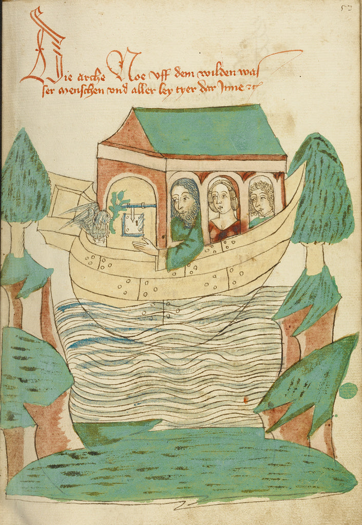 Hans SchillingFollower of:The Dove Returning to Noah's Ark, Poster Print Wall Art