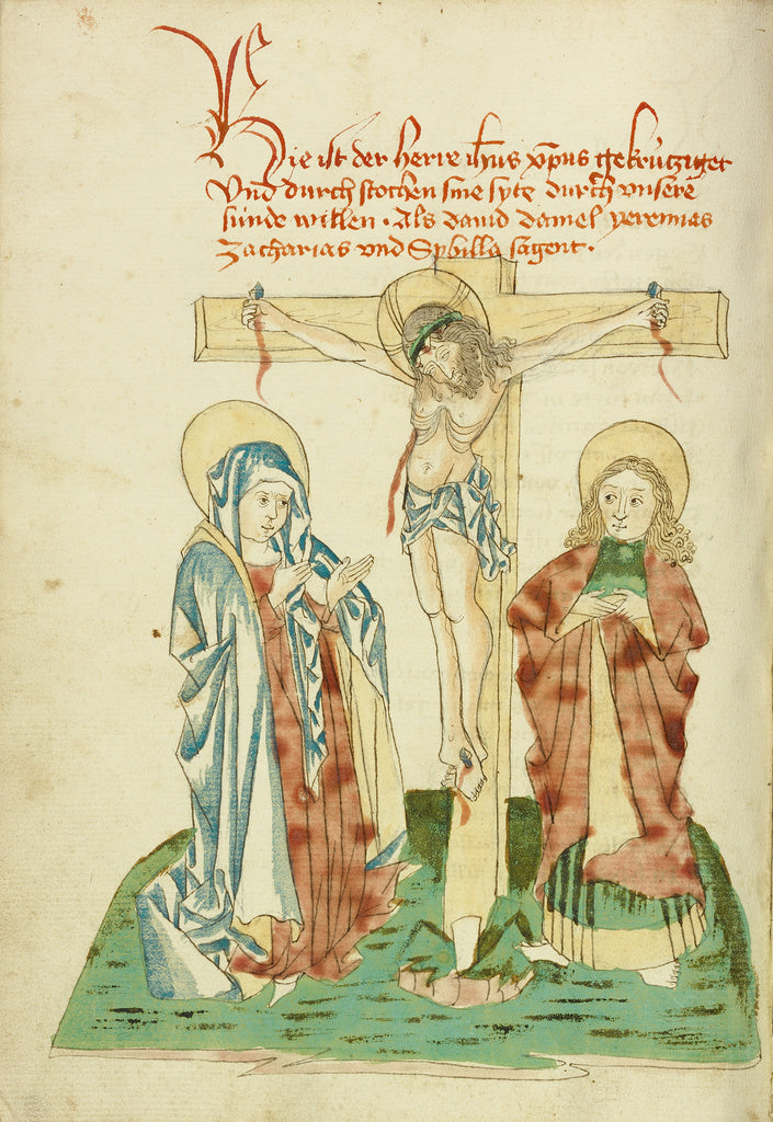 Hans SchillingFollower of:The Crucifixion, Poster Print Wall Art