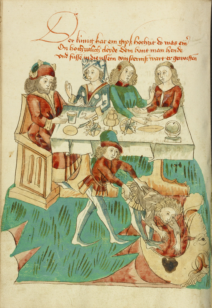 Hans SchillingFollower of:A Royal Wedding Feast; An Unsuitab, Poster Print Wall Art