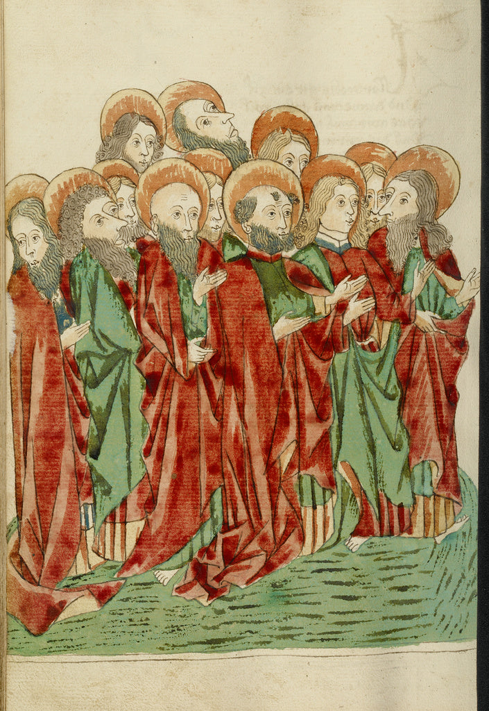 Hans SchillingFollower of:The Twelve Apostles, Poster Print Wall Art