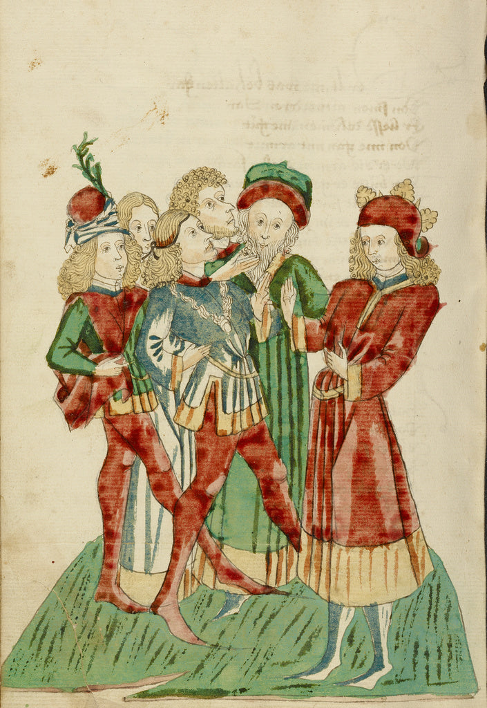 Hans SchillingFollower of:Josaphat Speaks to the Nobles, Poster Print Wall Art