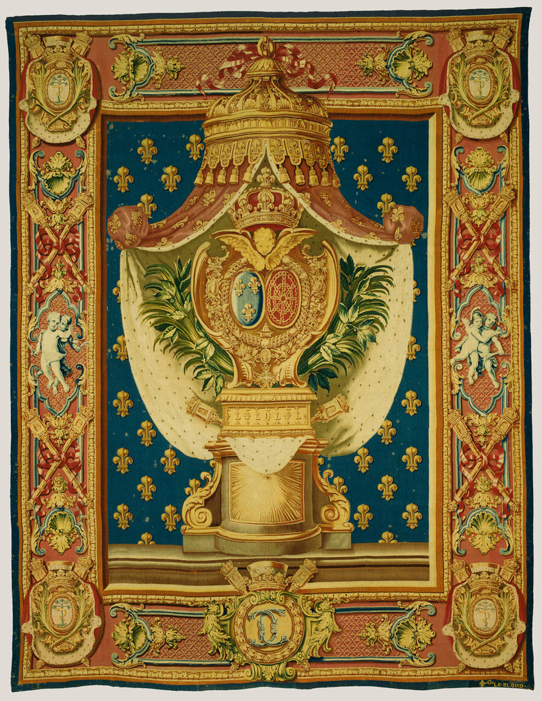 Etienne-Claude Le BlondExecuted by:Tapestry: Chancellerie, Poster Print Wall Art