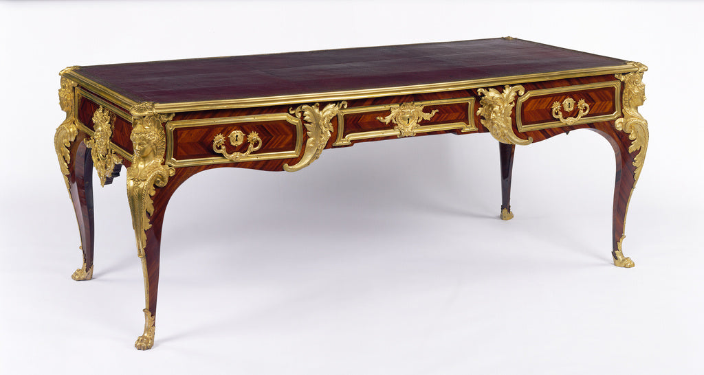Charles CressentAttributed to:Writing Table (Bureau plat), Poster Print Wall Art