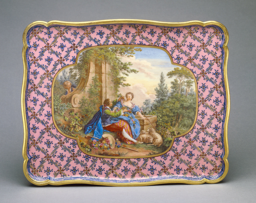 Bernard II van RisenburghCarcass by an imitator of:Tray (pla, Poster Print Wall Art
