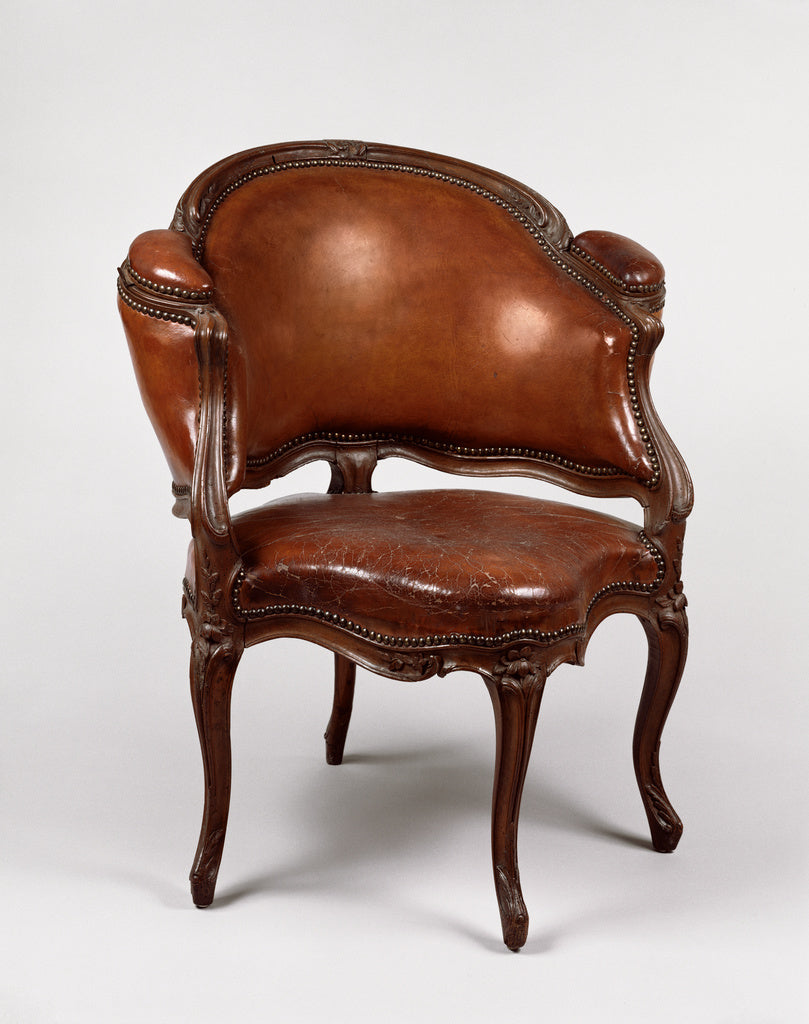 etienne MeunierAttributed to:Desk Chair (Fauteuil de cabinet, Poster Print Wall Art