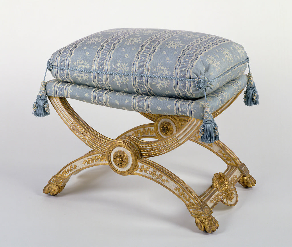Jean-Baptiste-Claude Sené:Pair of Folding Stools (pliants), Poster Print Wall Art