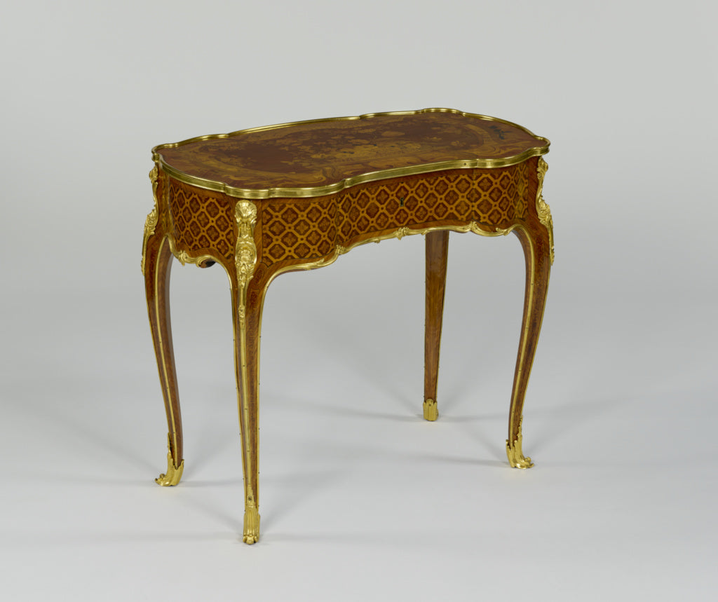 Jean-François Oeben:Writing and Toilette Table, Poster Print Wall Art