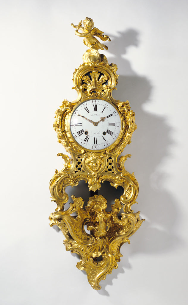 Jean RomillyClock movement by:Clock on Bracket (Cartel sur u,16x12