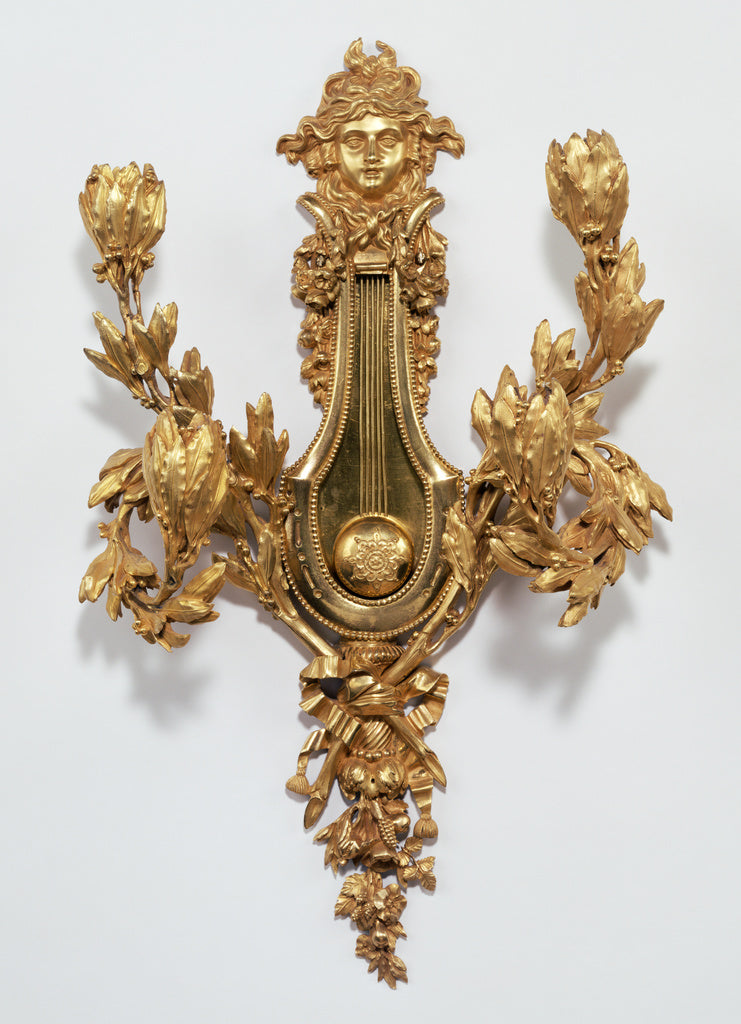 Pierre Gouthière:Wall Light, Poster Print Wall Art