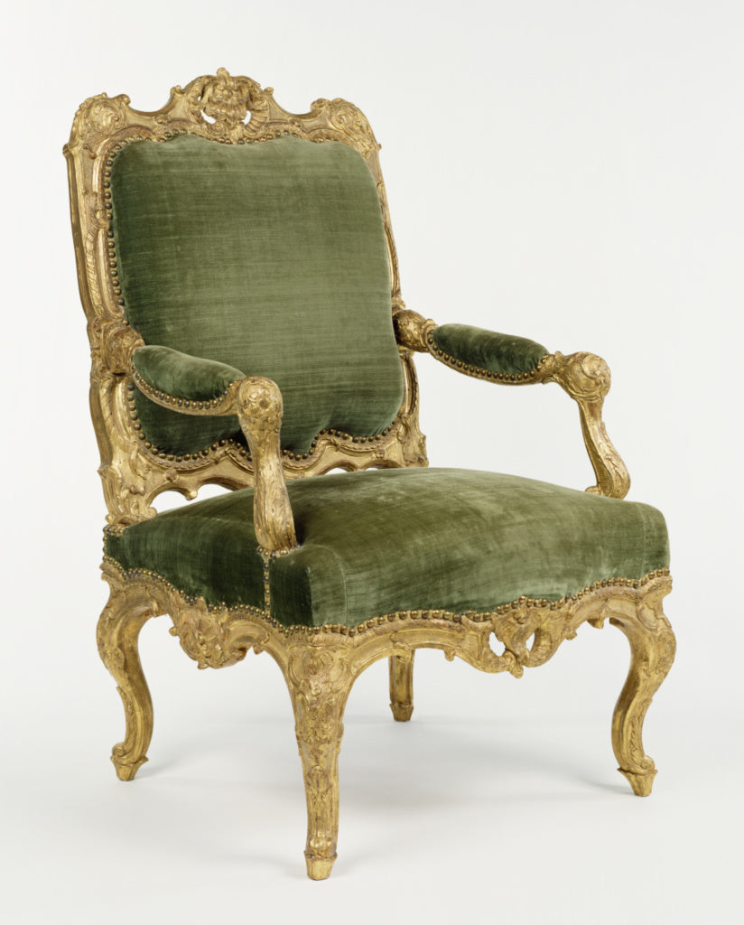 Unknown:Four Armchairs, Poster Print Wall Art