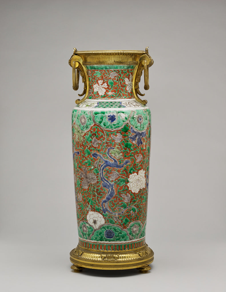 Unknown:Mounted Vase, Poster Print Wall Art