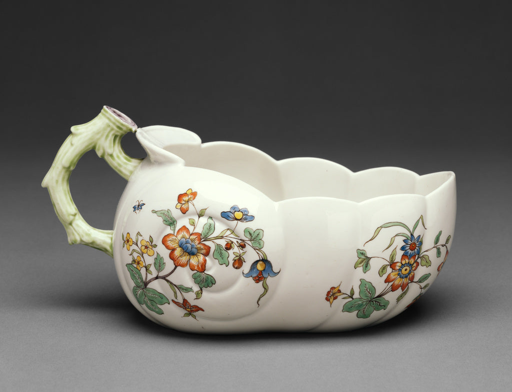Chantilly Porcelain Manufactory:Chamber Pot (Bourdaloue), Poster Print Wall Art