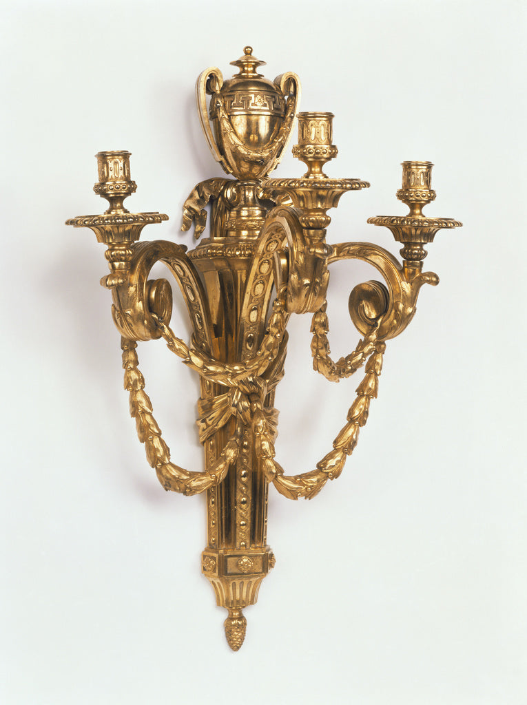 Philippe Caffieri:Pair of Wall Lights, Poster Print Wall Art