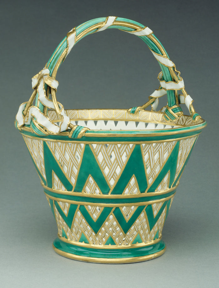 Sèvres Manufactory:Basket (panier, deuxième grandeur),16x12