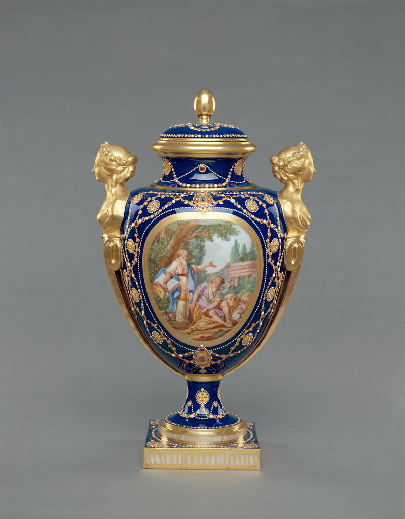 Jacques-François DeparisShape designed by:Side Vase (with T, Poster Print Wall Art