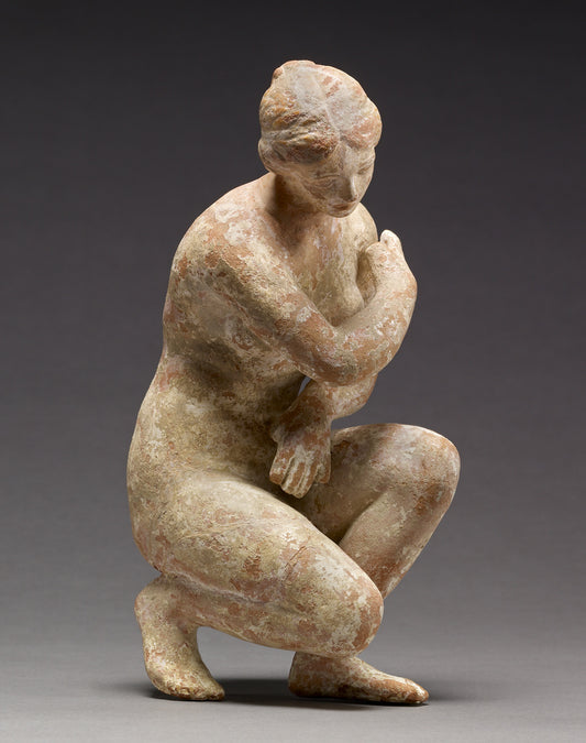Unknown:Modern Imitation of a Statuette of a Crouching Aphro, Poster Print Wall Art